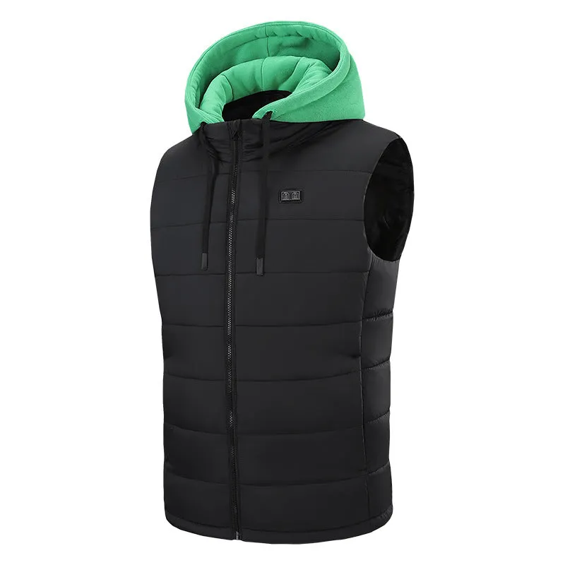 15 Area Hooded Heated Vest