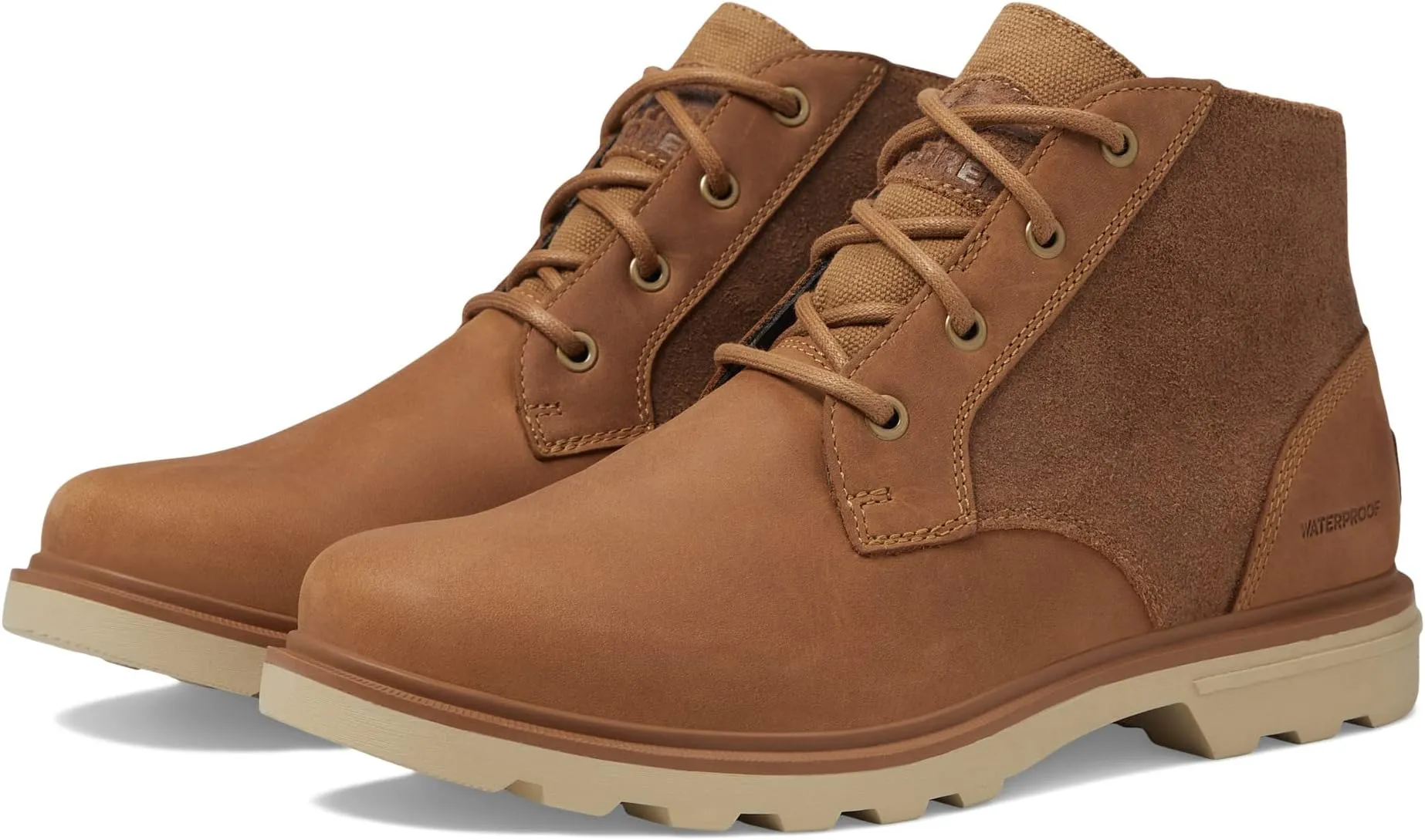 Carson Chukka WP SOREL boots, Elk/Oatmeal