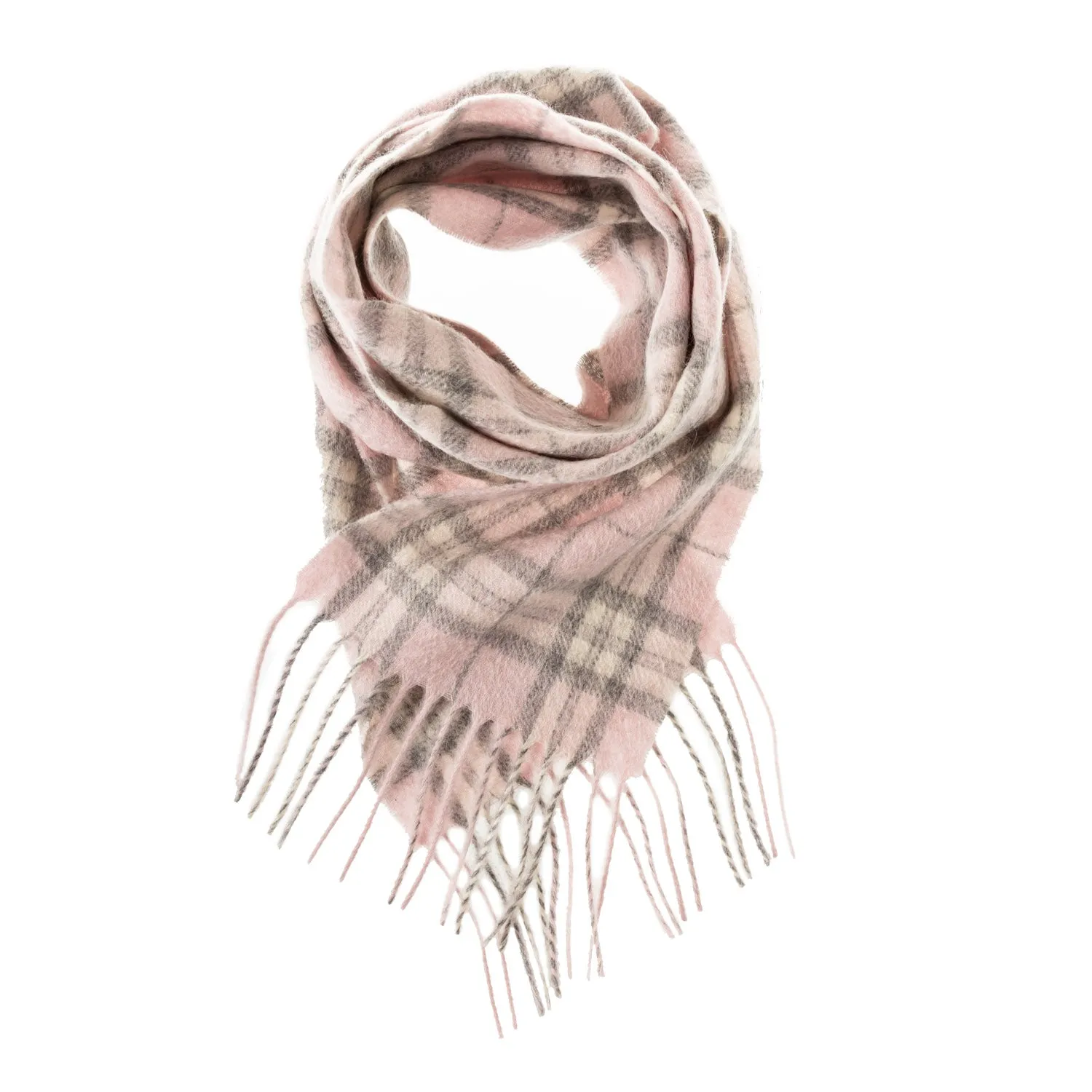 Edinburgh Cashmere Mini Scarf  Thomson Pale Pink