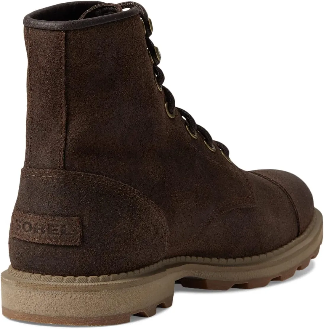 Lace-up boots Madson II Chore Waterproof SOREL, Tobacco/Gum 10