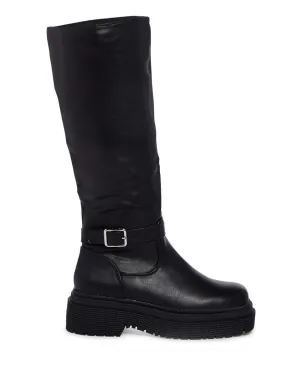 PUBLIC DESIRE - DAYLIGHT BLACK BOOTS