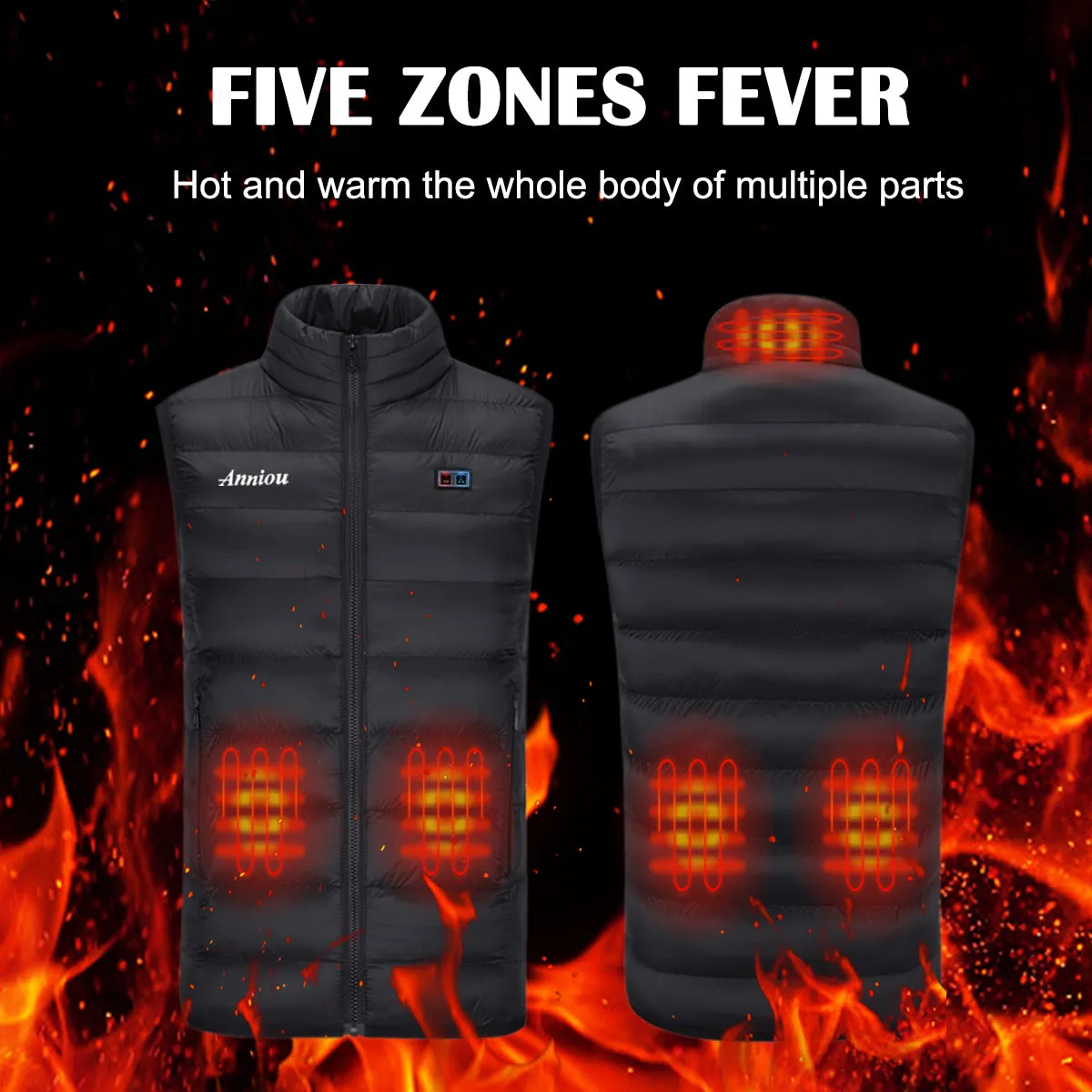 Women's Dual Switch Heated Gilet