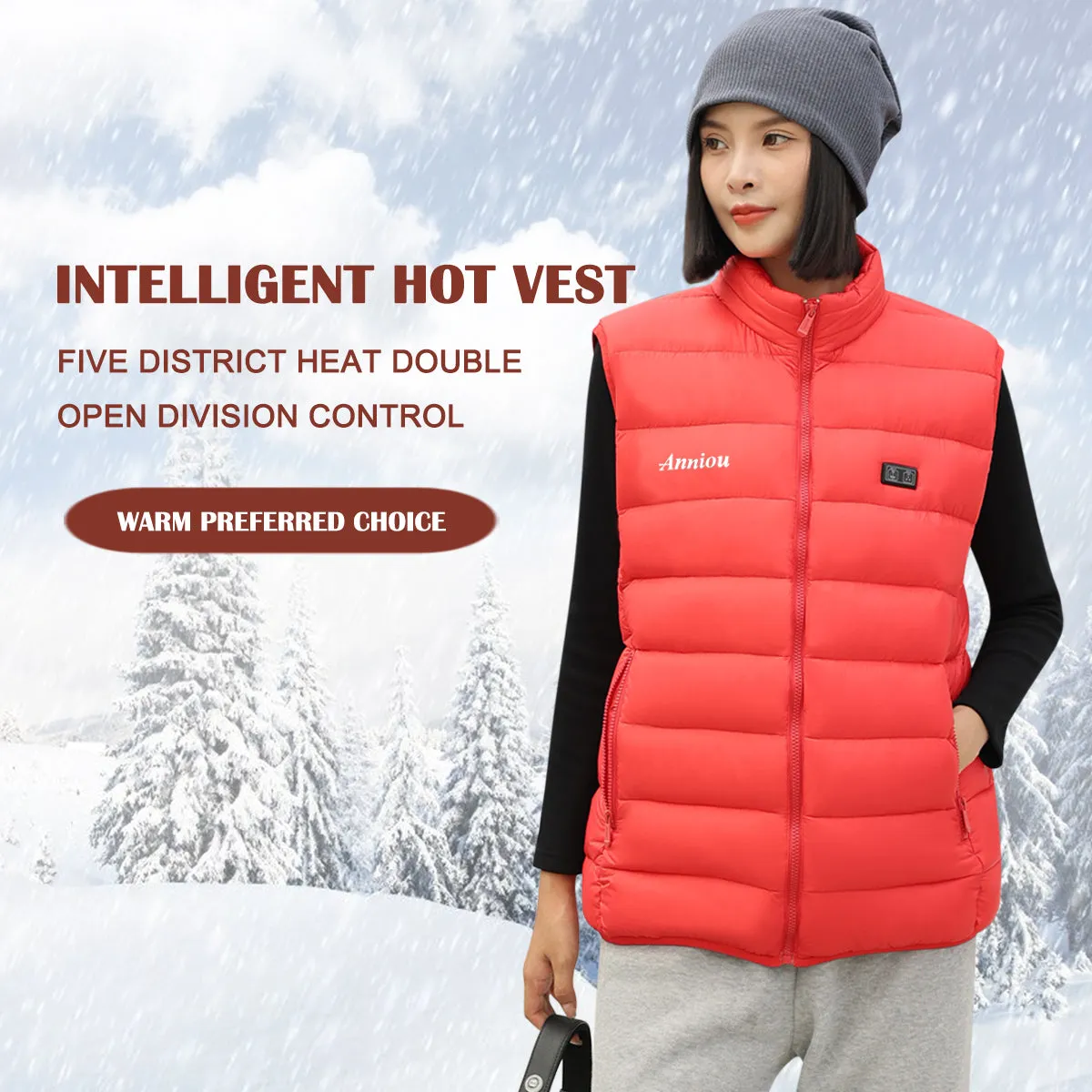 Women's Dual Switch Heated Gilet